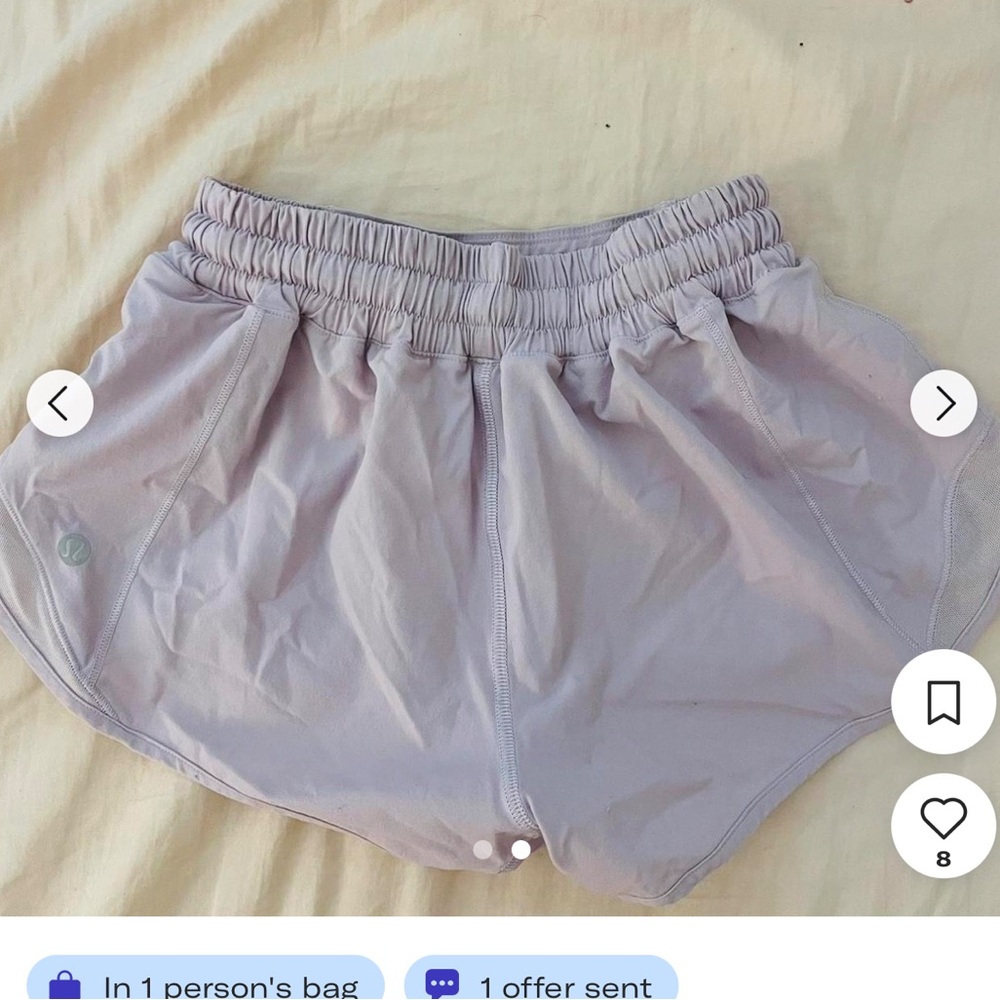 Hotty hot shorts Lululemon barely worn